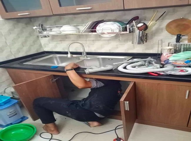 Thông tắc bồn rửa bát giá rẻ Tại Nghệ An và Hà Tĩnh