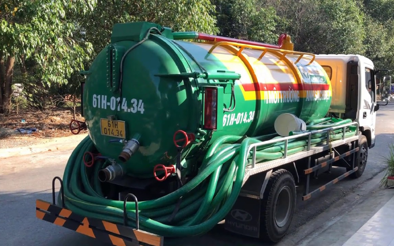 hút hầm vệ sinh tại phường Cửa Lò