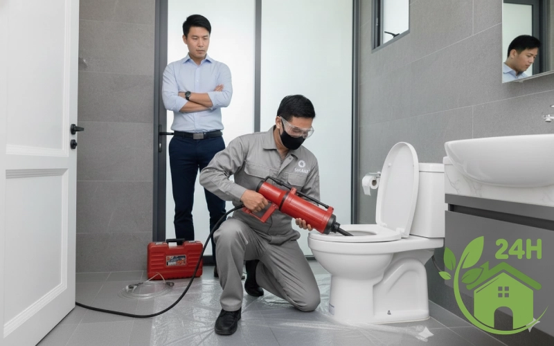 Top 5 công ty thông tắc bồn cầu uy tín khu vực miền Trung