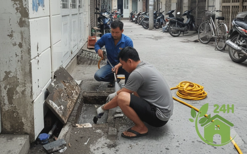 Nguyên nhân gây tắc cống thường gặp