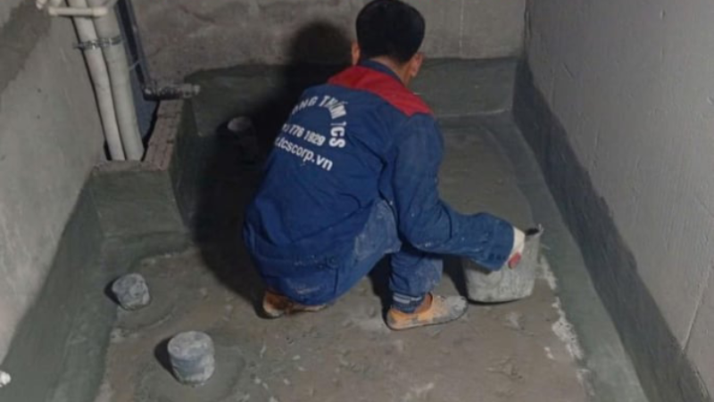 Vị trí cần chống thấm