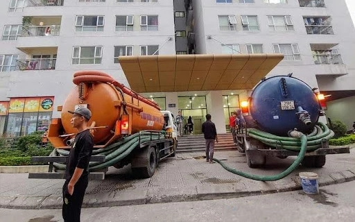 Thợ Hút bể phốt sạch tại Hà Nội