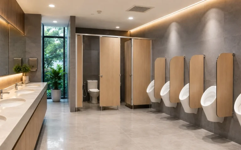 Cách Chọn Vách Ngăn Vệ Sinh Phù Hợp Cho Công Trình