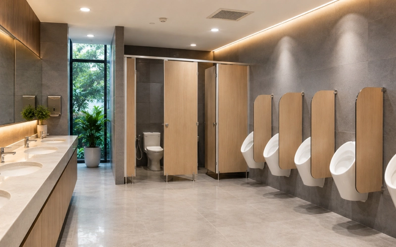 Cách Chọn Vách Ngăn Vệ Sinh Phù Hợp Cho Công Trình
